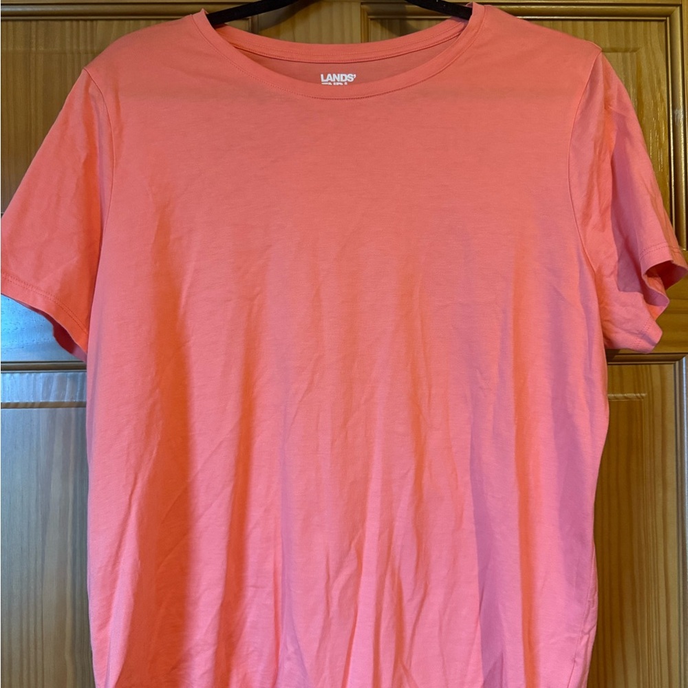Lands' End Women’s Coral t-shirt